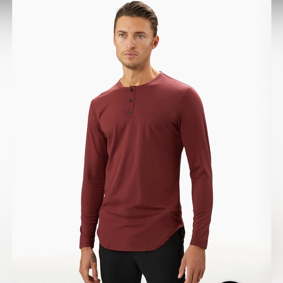 Cuts Clothing Other - AO Long Sleeve Henley Elongated